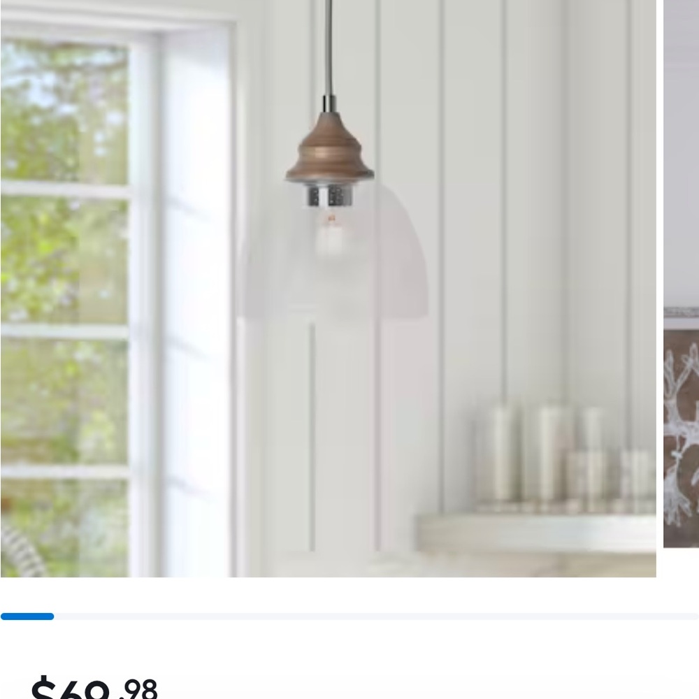 Allen + Roth pendant light - Picture 3 of 3